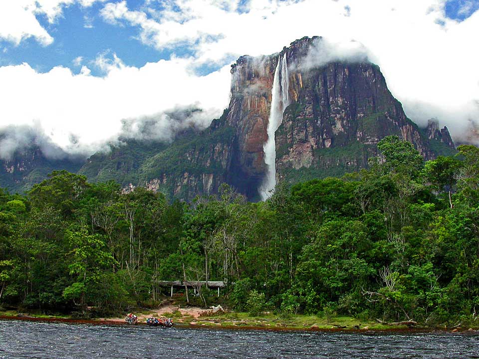 Picture of the Angel falls Venezuela