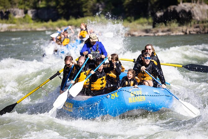 Family rafting adventure